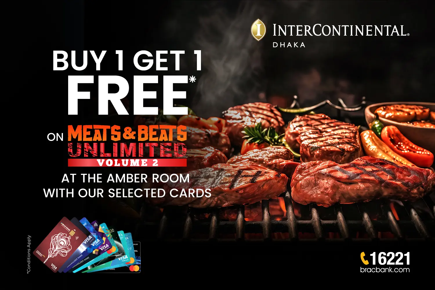 Intercontinental Meat Festival Offer
