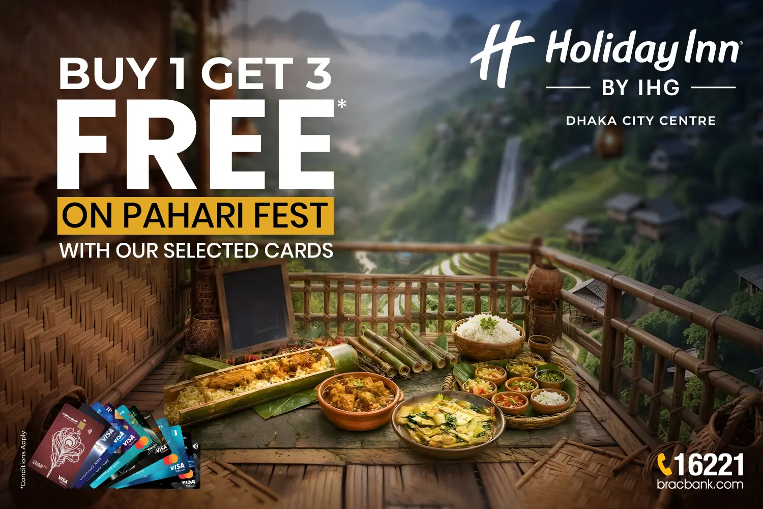 Holiday Inn Offer for Pahari Fest